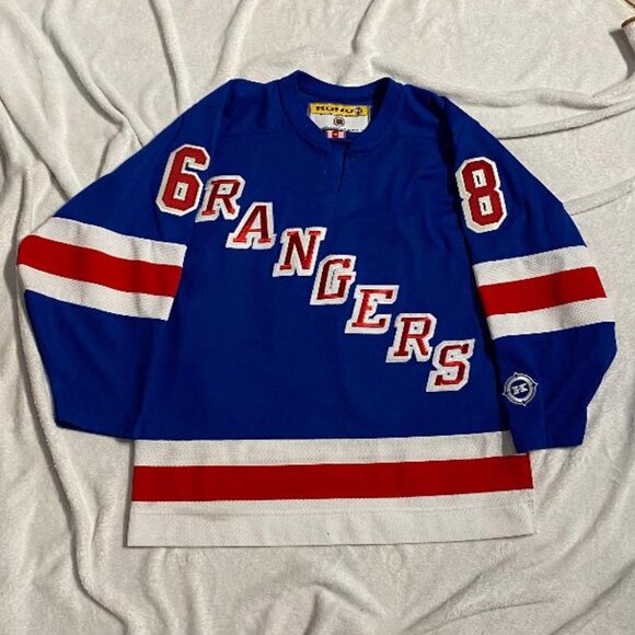 Made in Canada Koho New York Rangers Jagr NHL hockey jersey - Picture 4 of 11